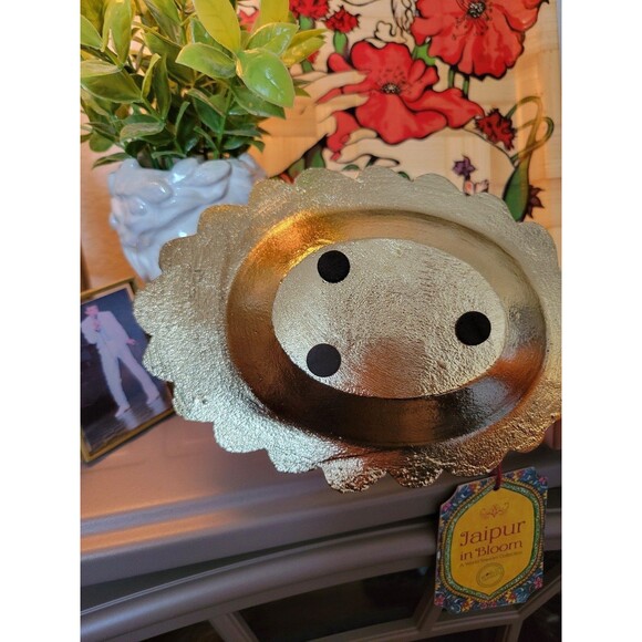 Gold Peacock Jewelry/Soap Dish - Picture 8 of 10